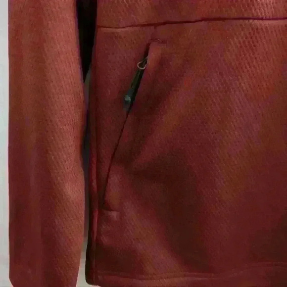 STYLUS | Men's Roanoke Red Mesh Long Sleeved Hoodie - Picture 2 of 4